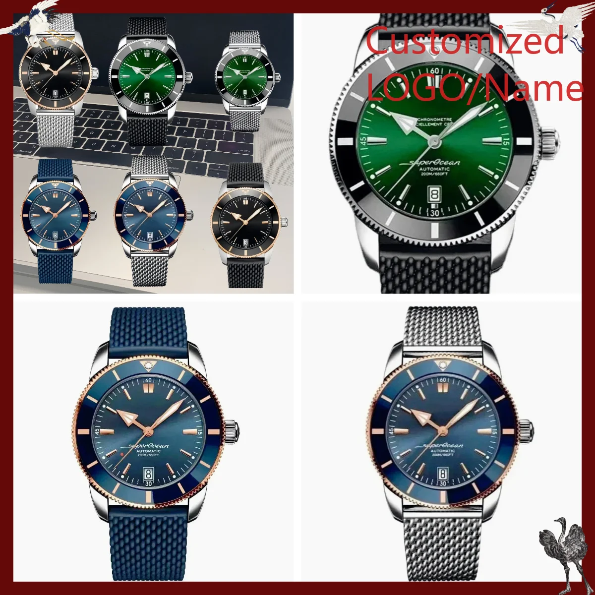 Jewelry Watch - Orologio Meccanico Automatico Sportivo Personalizzato A1212