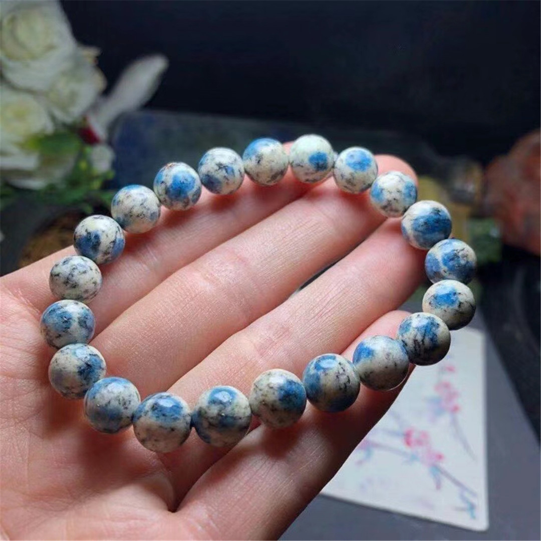 9mm Natural K2 Jasper braccial - Gemstone Bracelet Healing recensione e prezzo