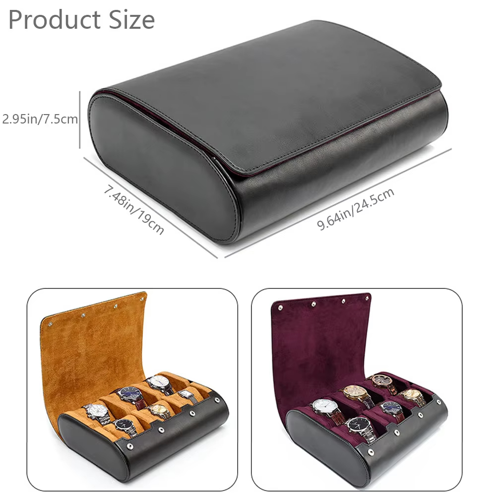 Custodia da viaggio per orolog - Jewelry Box With Watches recensione e prezzo