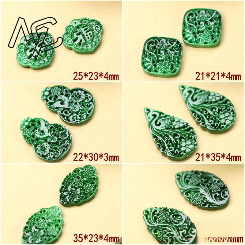 2 Pezzi DIY Smeraldo Verde Nat - The Jewelry & Watches recensione e prezzo