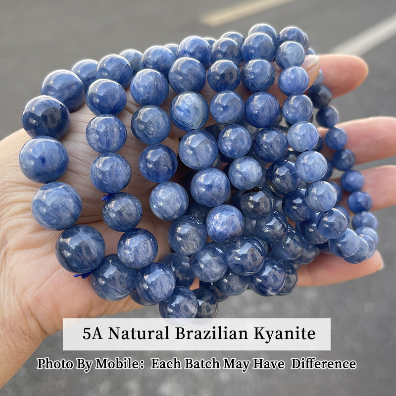 Bracciale JD 5A in Cianite Nat - Gemstone Bracelet Healing recensione e prezzo